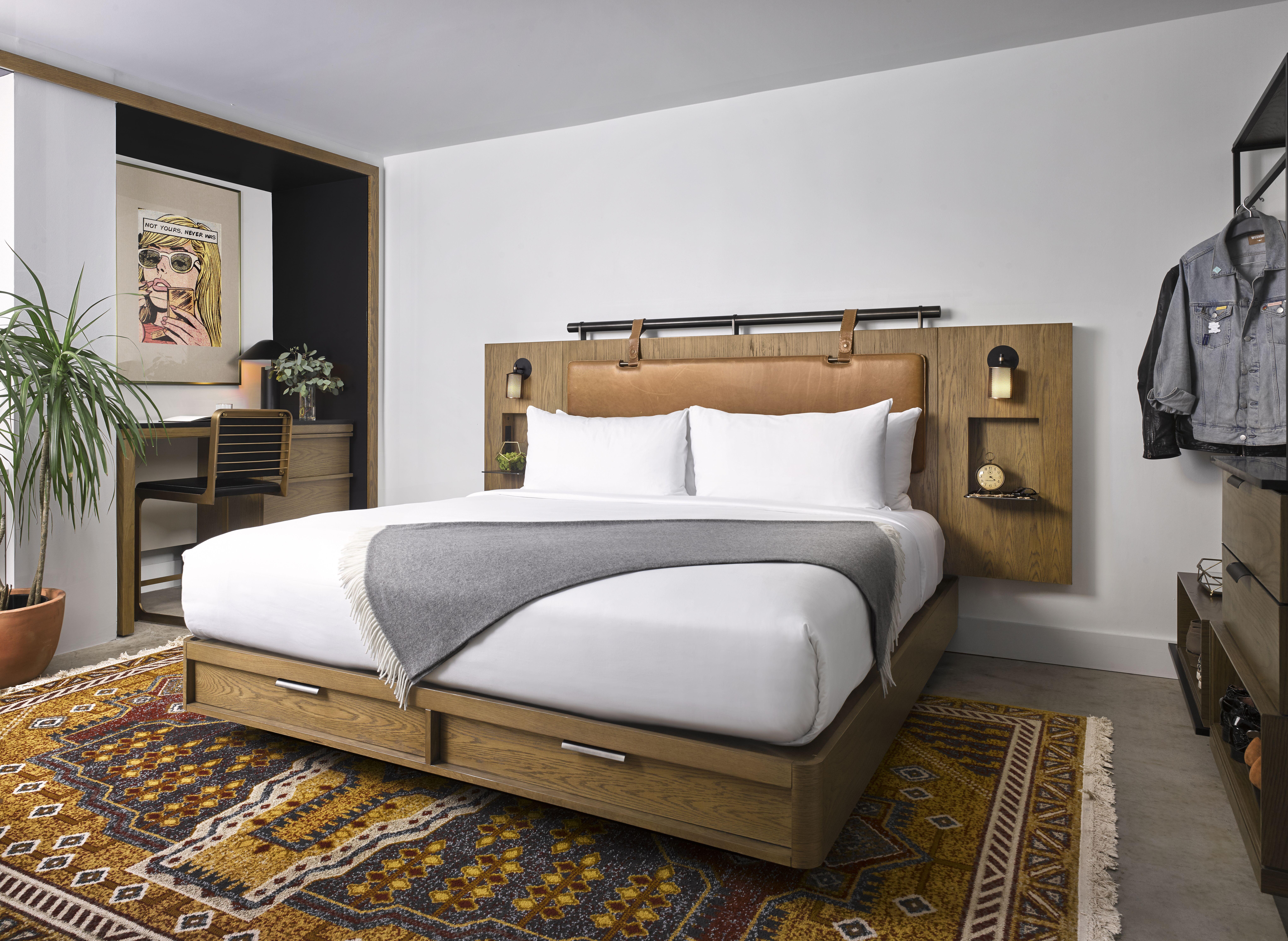 Vignette Collection Yours Truly Dc By Ihg Washington Exteriér fotografie A bedroom at the Hotel June