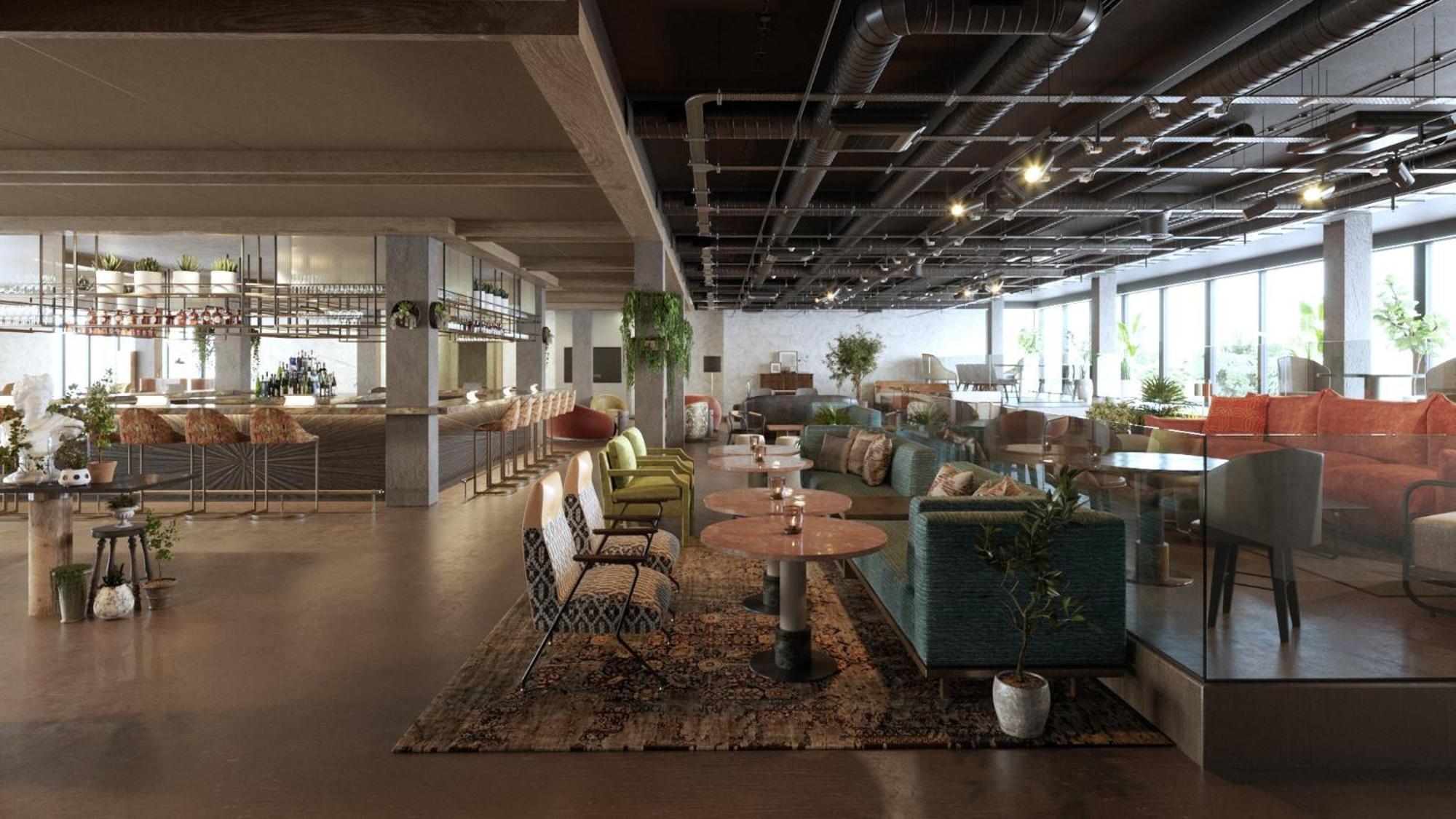 Vignette Collection Yours Truly Dc By Ihg Washington Exteriér fotografie The lounge at the airport